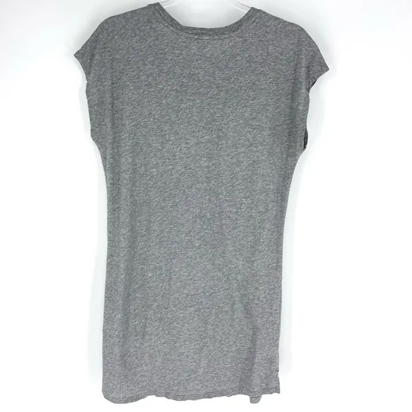 Joie Lamisa Cap Sleeve T-Shirt Dress Heather Grey Medium‎ - Image 3