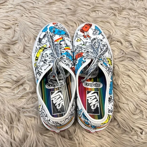 Vans x Crayola Authentic DIY "Sketch Your Way" sneakers - Image 3