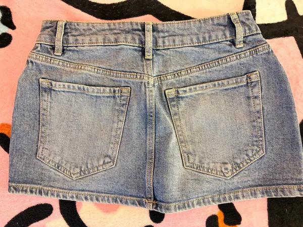 Denim Garage Skirt Mini XS - Image 2