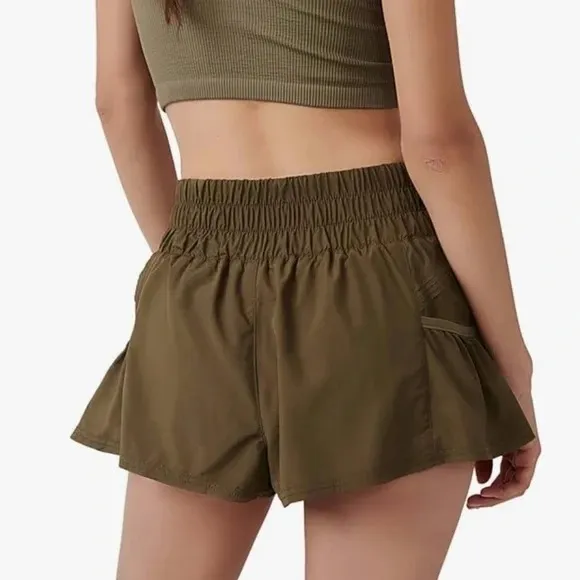 NWOT Free People FP Movement Get Your Flirt On Shorts - Image 4
