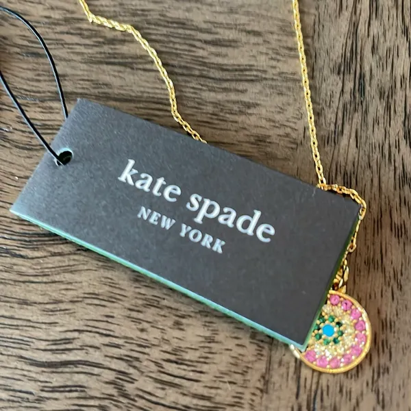 Kate Spade Multi Color Pendant Necklace NWT - Image 3