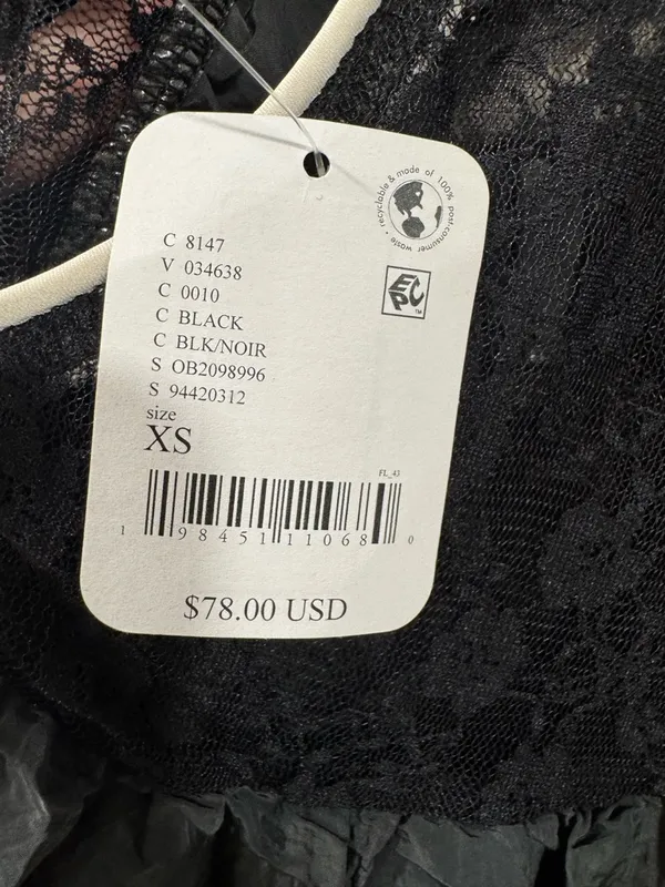 NWT Free People Intimately at current obsession mini slip - Image 2
