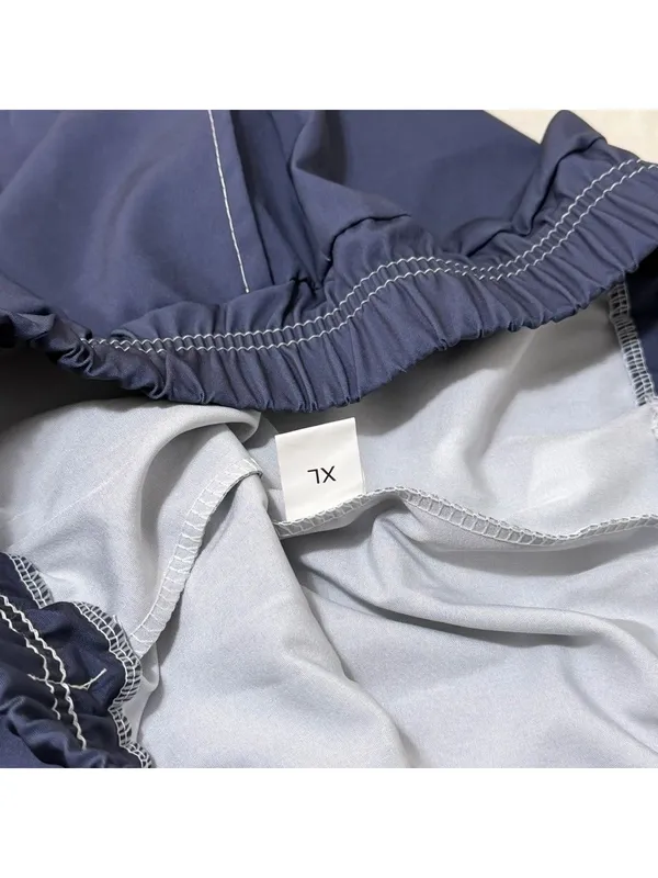 Women's Pull On Lightweight Silky Blue Pants Size XL #260407 - Image 6