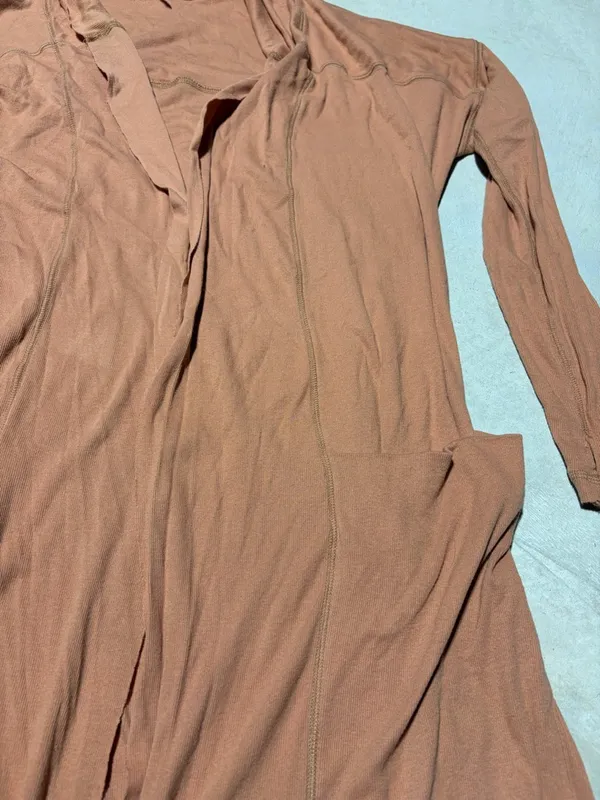 Free people intimately Lightweight Long Cardigan Duster sweater large - Image 4