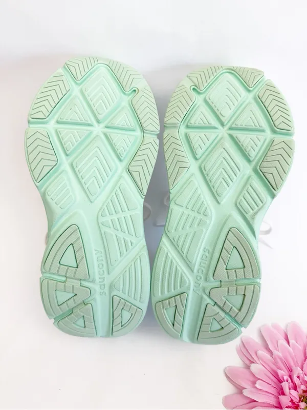 Saucony Guide 17 Women’s Running Shoes Lace Up Sneakers White Jade Green - Image 13
