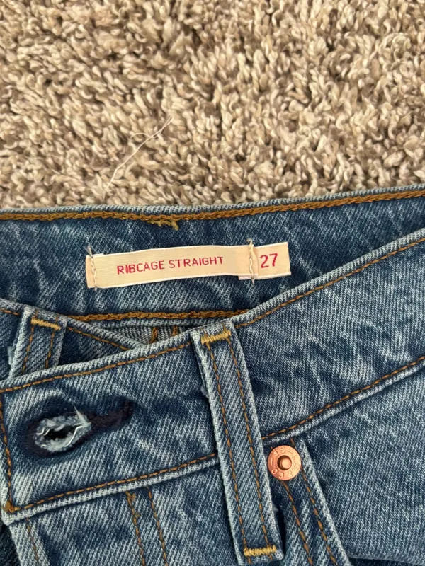 Levi’s Denim Jean Ribcage Straight - Image 8