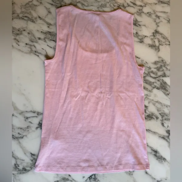 NWT J Crew tank Pink 💕 Sz L CG040 Sold out! - Image 3