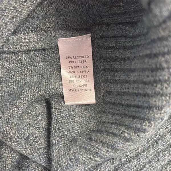 Evereve Sweater Size Small Teal Green Soft‎ V-Neck Size Small - Image 5