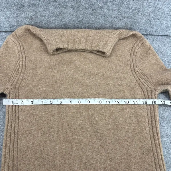 J. Crew mock neck sweater in super soft yarn merino alpaca blend xs - Image 5