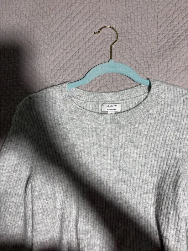 Grey J.Crew Sweater - Image 2