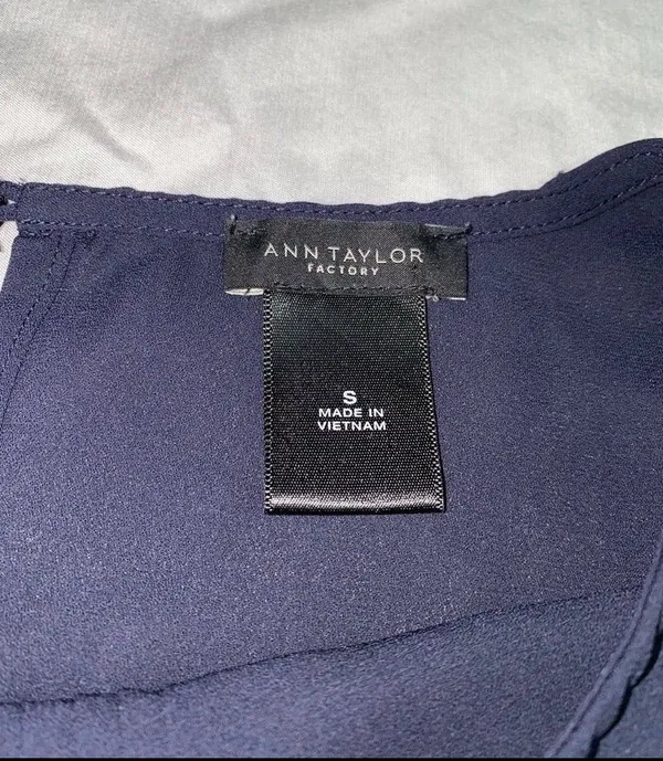 Long Sleeve Blouse Blue - Image 5