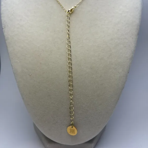 B.B. Lila Follow the Stars Triple Gold Plating Necklace, Preowned - Image 4
