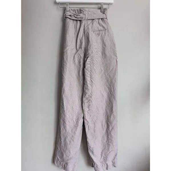 Aritzia Wilfred Jallade linen blend pants 00 - Image 4