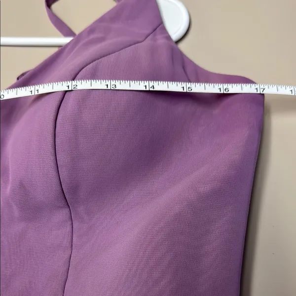 Elegant Azazie Lavender Spaghetti Strap Dress - Image 5