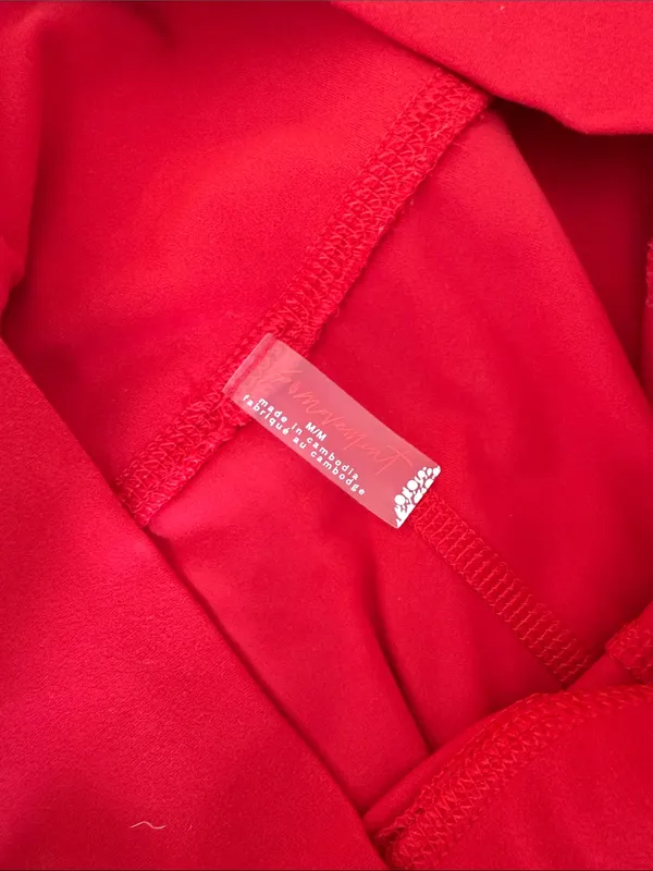 FP Movement Red High-Waist Performance Leggings - Image 2