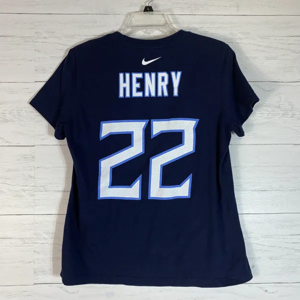 Nike fan gear NFL Tennessee Titans tee size M Henry No. 22 - Image 2