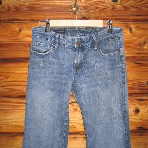 Citizens of Humanity Low Waist Wide Leg Jeans - Image 3