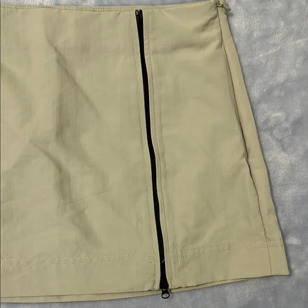 Zara Grey Mini Skirt Casual Resort Wear - Image 3