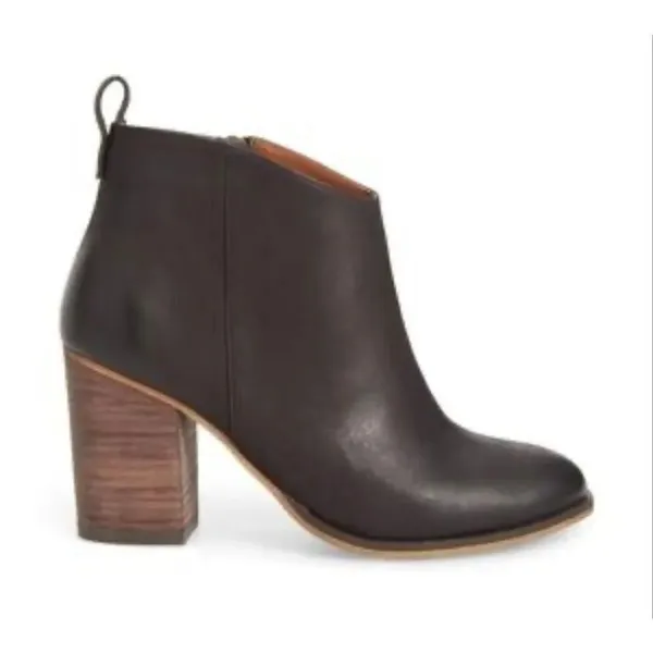 BP black leather booties size 8 - Image 12
