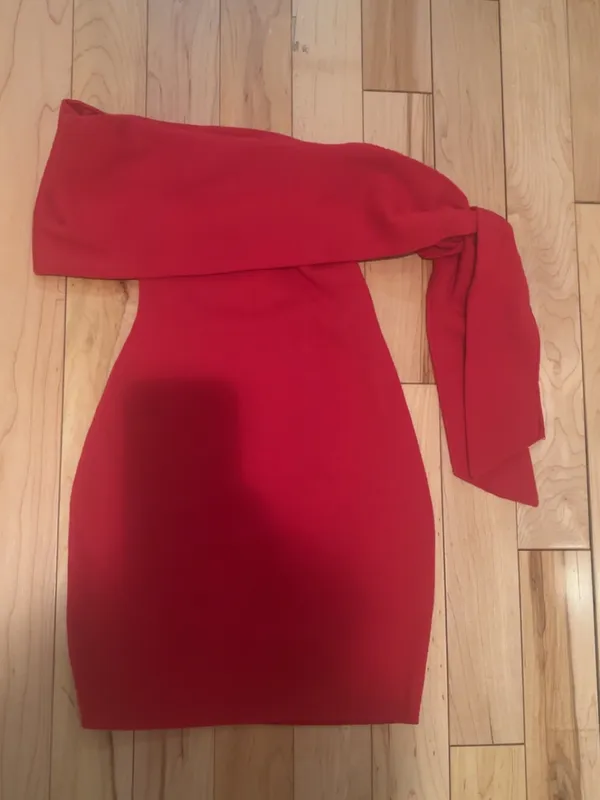 Revolve SNDYS JAYMES RED MINI DRESS - Image 3