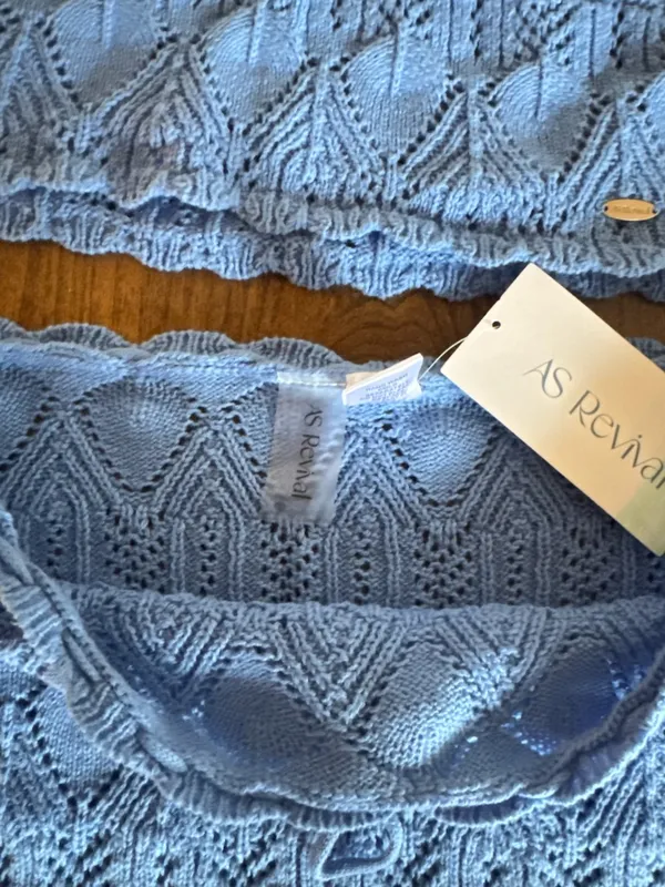 Altard State Blue Knit Summer Set AS Revival - Image 3