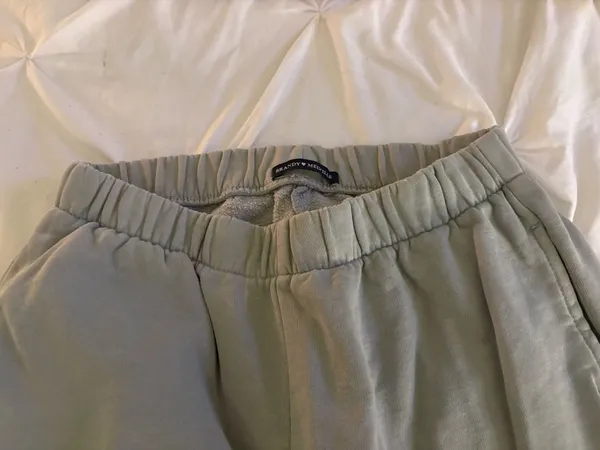Brandy Melville Sweatpants Sage Green - Image 2