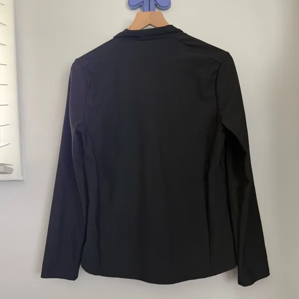 decathlon women’s ‎ large black full zip jacket active workout outdoor - Image 3
