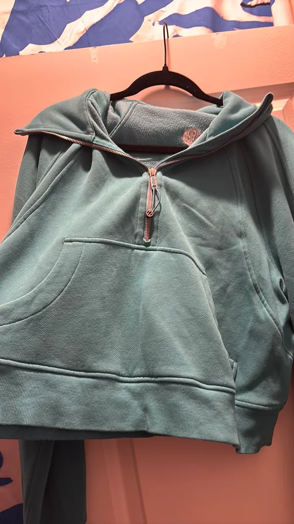 Lululemon Funnel Neck Scuba oceanic blue - Image 5