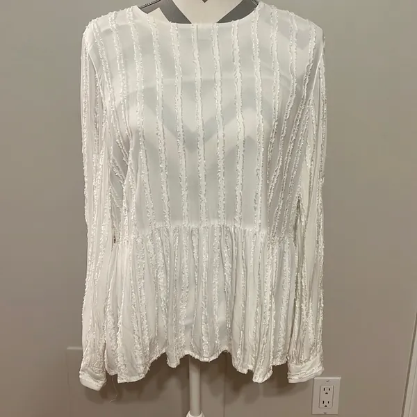 LOFT Peplum Blouse - Image 2