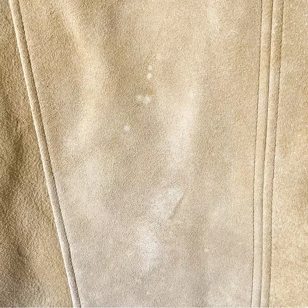 Reformation Veda Lincoln‎ Suede Jacket Oat Distressed Leather XS NWT - Image 8