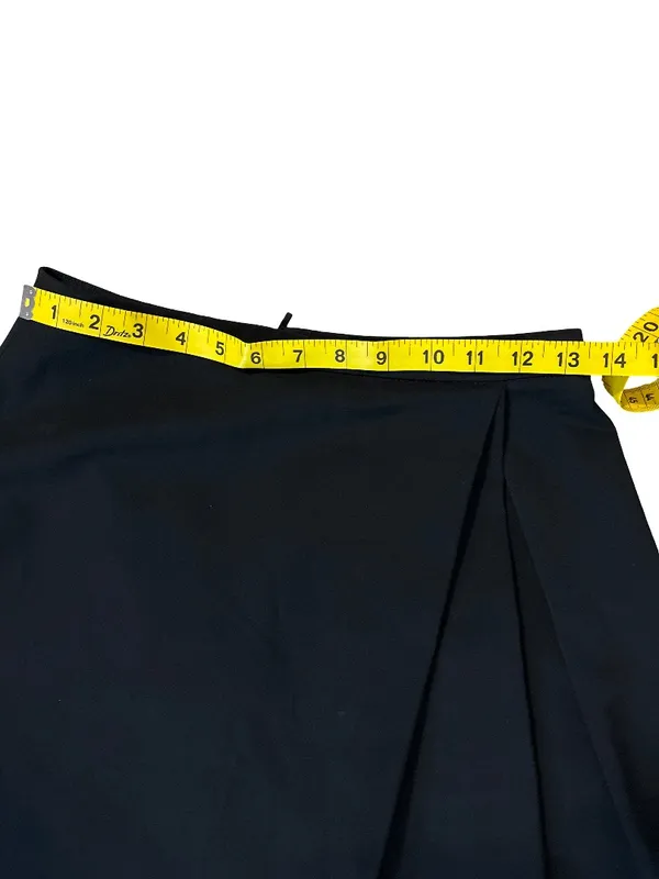 Boss Black Lined Skirt with Side Zip - Image 2