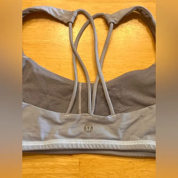 Gray Women's Sports Bra - Image 2