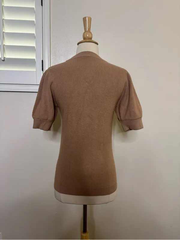 brown pullover sweater - Image 2