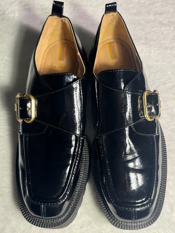Sam Edelman Women's Lora Platform Lug Sole Monk Strap Loafers - Image 6