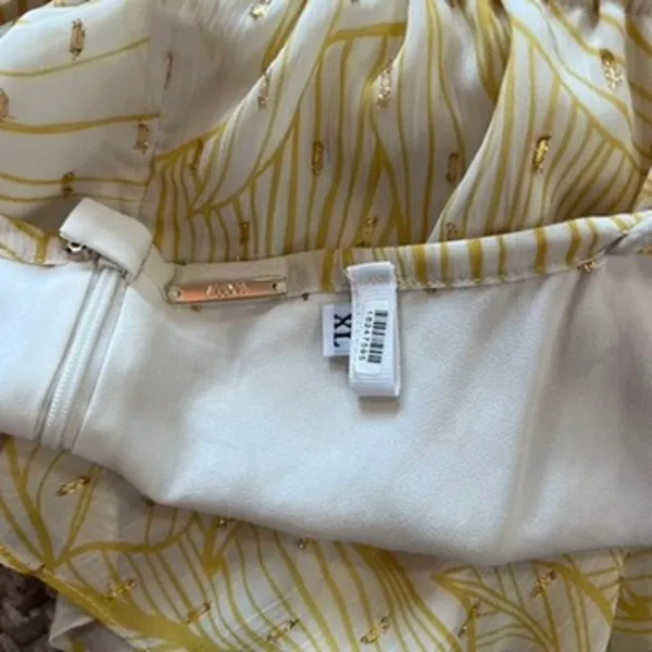 Alexis Asia Georgette Mini Dress Sz XL - Image 8