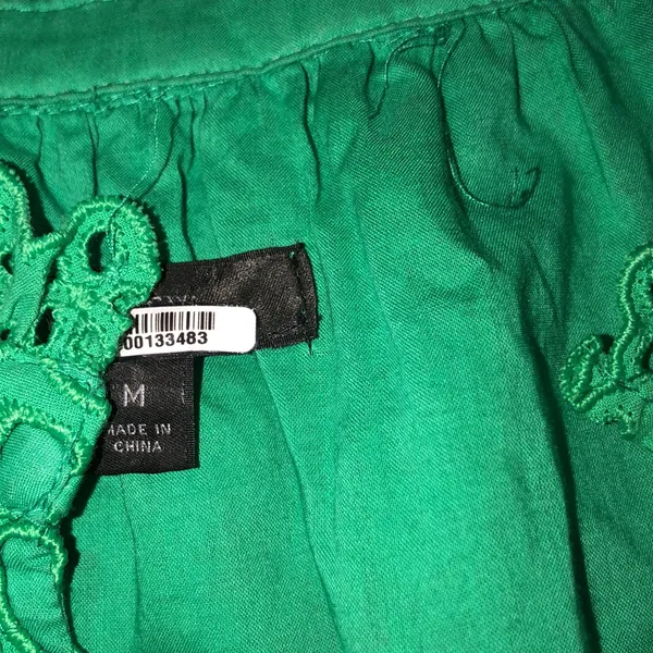 J crew Kelly green eyelet dress size medium - Image 3