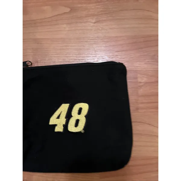 Race Ready Lady Nascar Canvas Zippered Bag #48 Black - Image 4