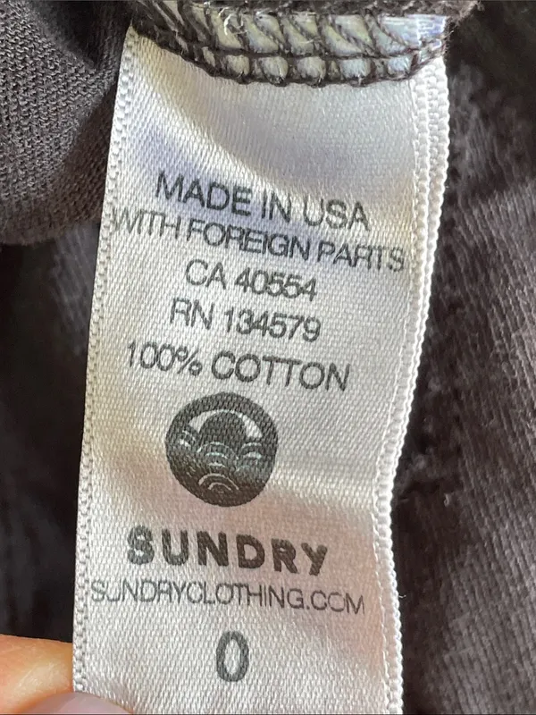 Sundry Star Drop Crotch Harem Sweatpant - Image 8