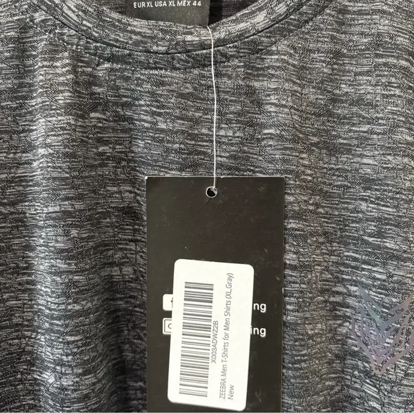 Zeebra Gray Light Weight T - Image 2