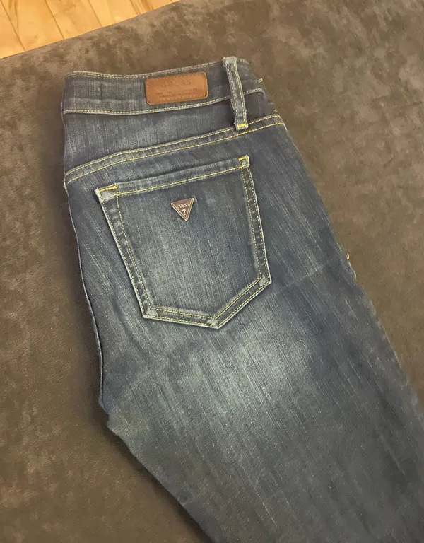 Mid Rise Bootcut Jeans - Image 4