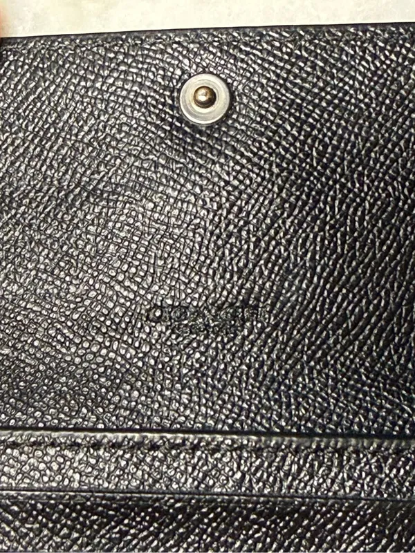 Coach Small Black Bifold Wallet - Leather Snap Bilfold with Coin Pocket - Image 6