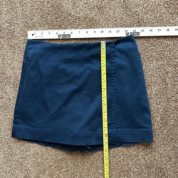Gretchen Scott Performance Skippy Skort Women Sm Navy Blue Pockets Preppy Golf - Image 7