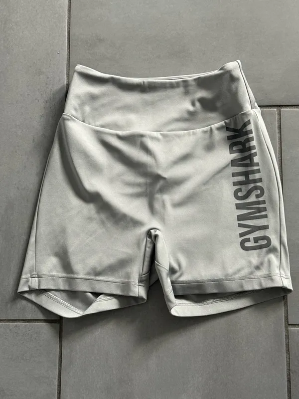 Gymshark Power Shorts in Grey - Image 2