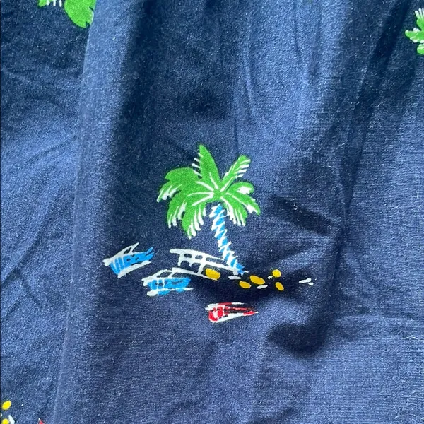 Hollister Navy Blue Tropical Dress - Image 2