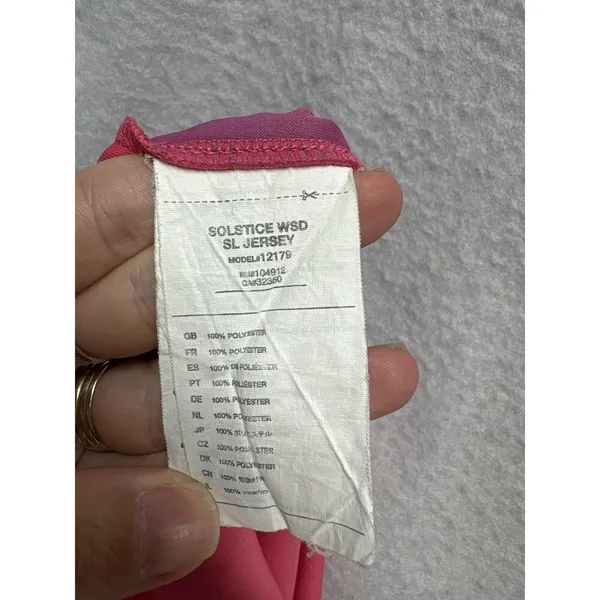 Bontrager Solstice Pink Sleeveless Tank Cycling Jersey Size Medium - Image 4