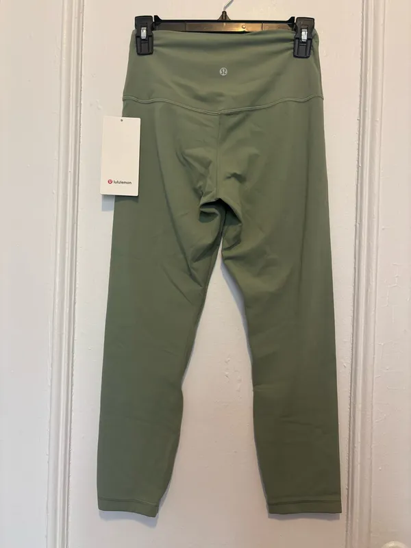 NWT Lululemon Align High-Rise Crop 23" Desert Green - Size 8 - Image 2