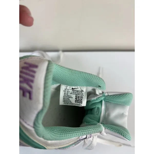 Nike Gamma Force Low White Emerald Rise FN7109-100 Size 6 - Image 8