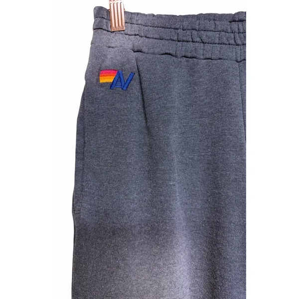 Aviator Nation Wide Leg Pocket Sweatpants‎ Faded Smoke Women's Size Medium - Image 6