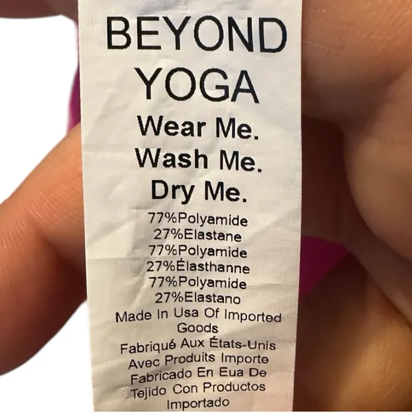 Beyond Yoga Tank Top Hot Pink small - Image 8