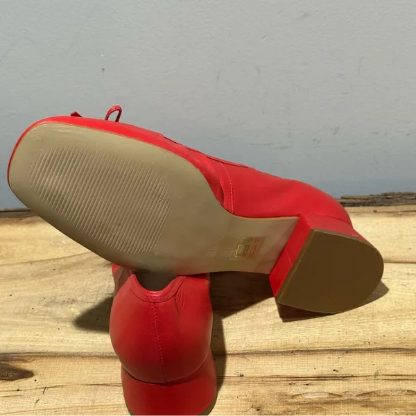Maeve Red‎ Double Strap Mary Janes Size 10-10.5 A48 - Image 11